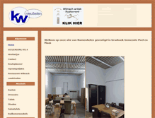 Tablet Screenshot of kwmeubelen.nl